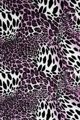 texture of print fabric stripes leopard for background