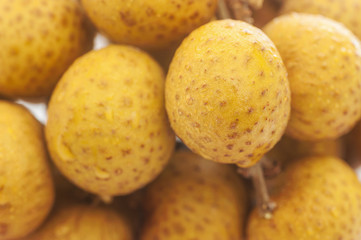 Longan. Fresh longan isolated
