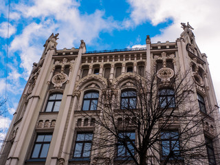 historic building in Riga, Latvia