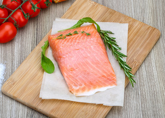 Salted salmon