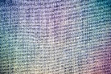 jeans texture background with filter effect retro vintage style