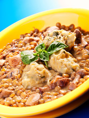 Lentil soup