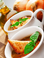 Onion soup