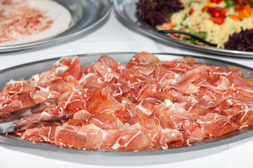 plate of ham