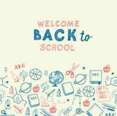 Back to school background