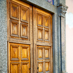 old door in italy land europe architecture and wood the historic