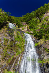 Fototapeta na wymiar Stony Creek Falls 1 waterfall, Kuranda, Queensland, Australia