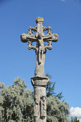 cruz de piedra