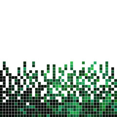 abstract vector square pixel mosaic background