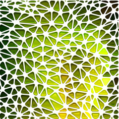 abstract vector stained-glass mosaic background