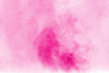 Abstract  powder cloud