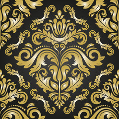 Damask Seamless Vector Pattern
