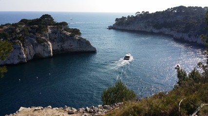 Mer Méditerranée, calanques de Cassis