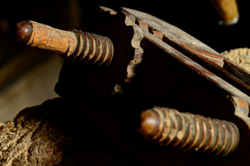 Old wood planer