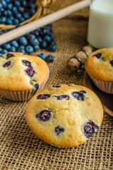 Blueberry muffins