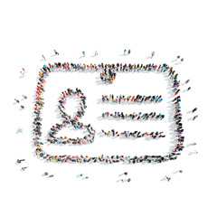 group  people  shape  badge