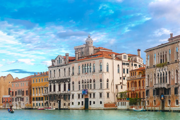 Venetian Gothic Palace on Grand canal, Venice