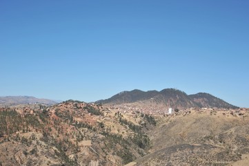The outskirts of Sucre