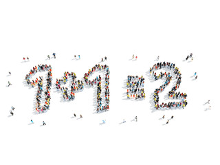 group  people  shape  mathematical equation