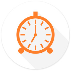 alarm flat design modern icon