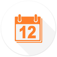 calendar flat design modern icon
