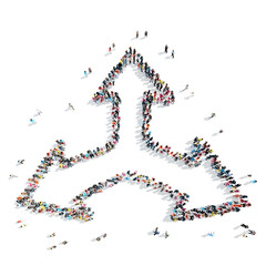 people  shape  arrow cartoon