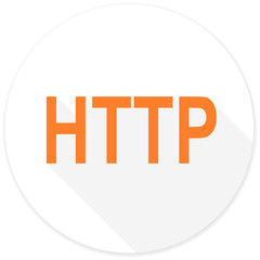 http flat design modern icon