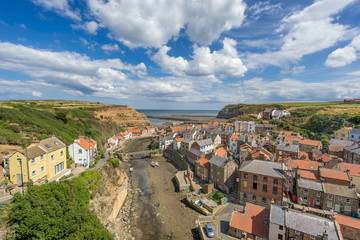 Staithes in north east Yorkshire