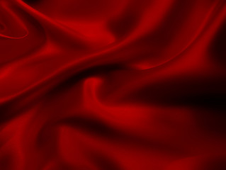 Naklejka na ściany i meble abstract background luxury cloth or liquid wave or wavy folds of grunge silk texture satin velvet material or luxurious Christmas background or elegant wallpaper design, background