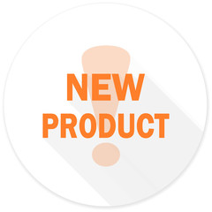 new product flat design modern icon
