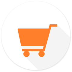 cart flat design modern icon