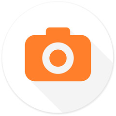 photo camera flat design modern icon © Alex White