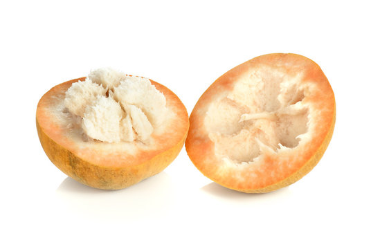 sentul fruit isolated on white background.