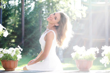 Fototapeta premium beautiful young woman 