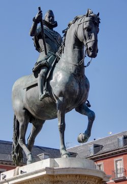 statue à madrid