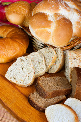 Different types of bread