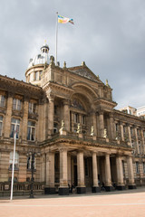 Fototapeta premium The front of Birmingham museum (Counsel House)