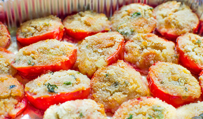 vegan barley salad with potatoes