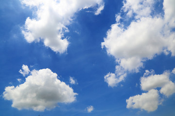 Naklejka na ściany i meble blue sky and clouds background, nature background