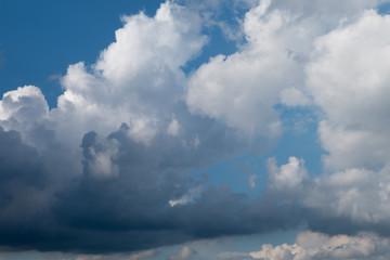 Clouds Sky before storm coming