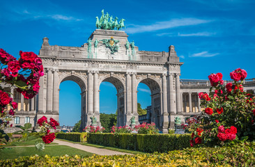 Fototapeta premium The arch of Cinquantenaire, Brussels