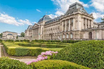 Wandaufkleber Der Königspalast in Brüssel © pcalapre