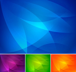 Curvy abstract background