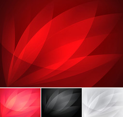 Curvy abstract background