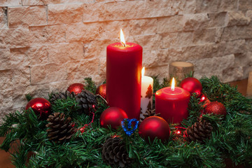 Christmas candles