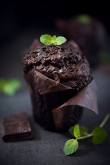 Dark chocolate cookie