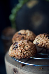 Healthy muesli cookies