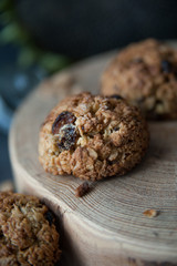 Healthy muesli cookies