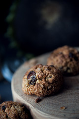 Healthy muesli cookies