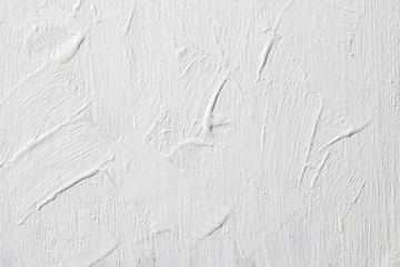 Grungy White Concrete Wall Background